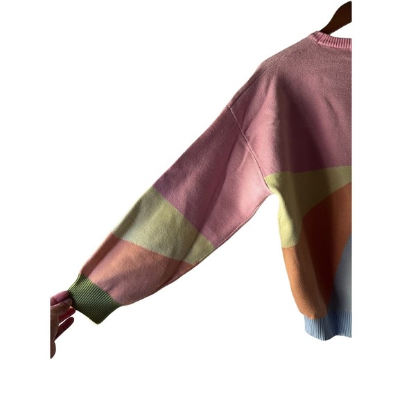 PAC SUN Peppermayo My Paradise Knit Sweater NWT Women’s Size Small Oversized - Picture 9 of 11